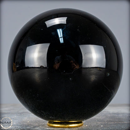 Natürliche Schwarze Obsidian Kristall-Kugel - 2884,59 g