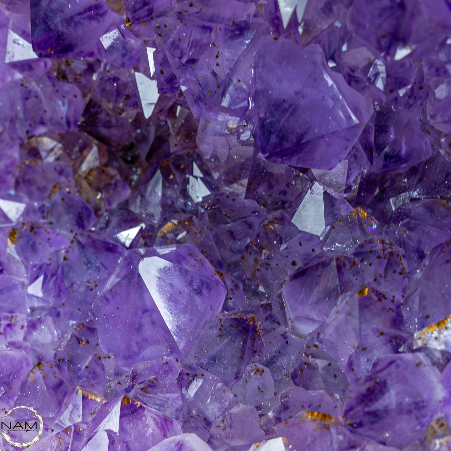 Natürliche Amethyst-Kristalle/Druse auf Ständer - 5093,15g