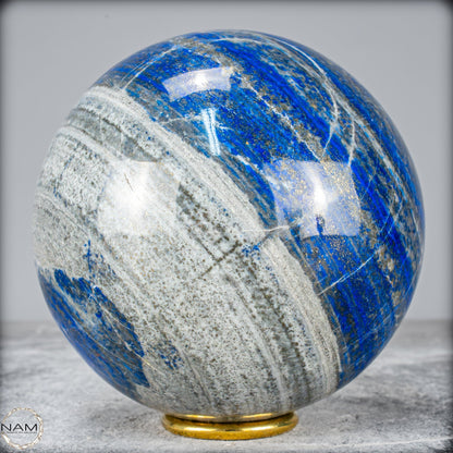 Natürliche Lapislazuli-Kristall-Kugel - 2526,37g - 127mm