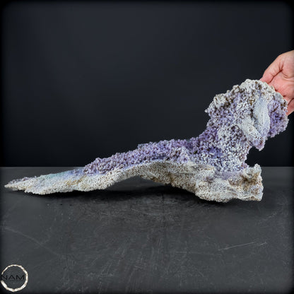 Natürliche "Traubenachat" Botryoidal Chalcedony-Formation Skulptur -4920,76g
