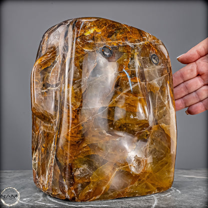 Healer-Quarz „Stone Head“ – Ein außergewöhnliches Sammlerstück -10701,26g
