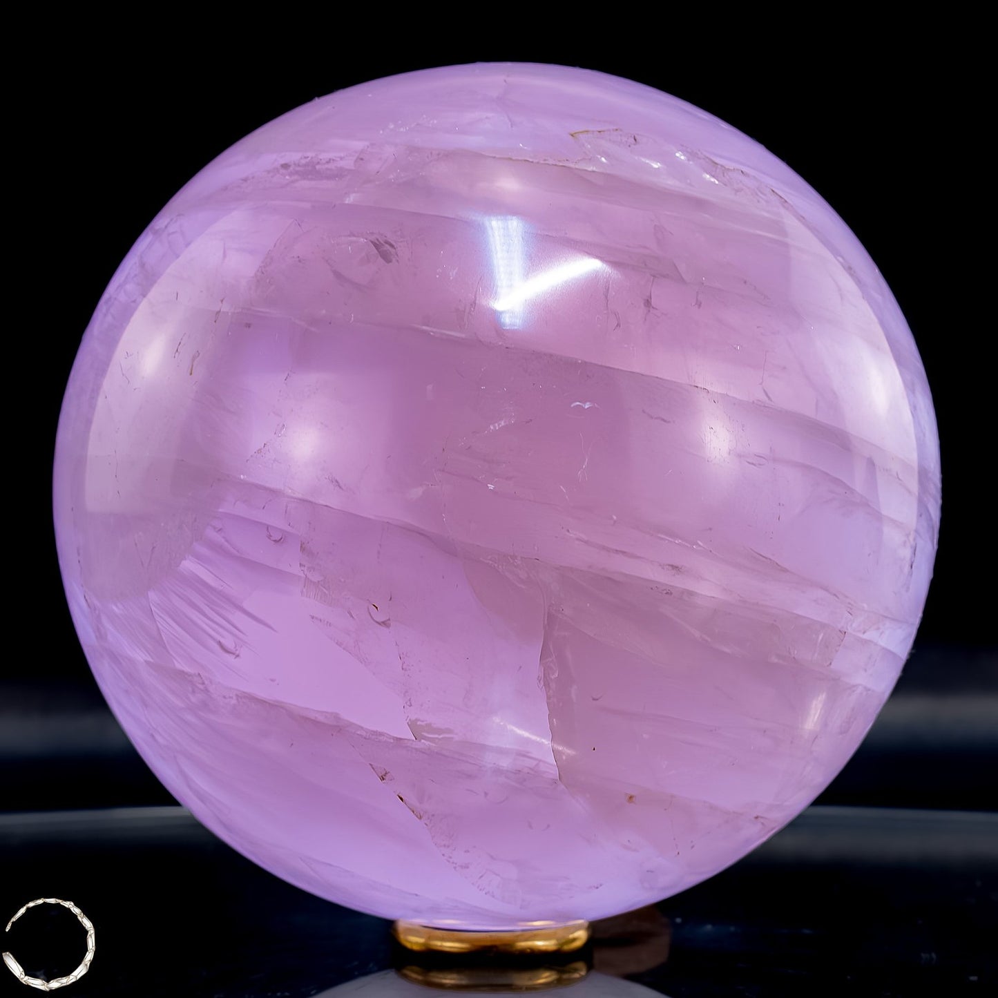 Natürliche Rosenquarz Kristall-Kugel aus Brasilien - 2068,49g