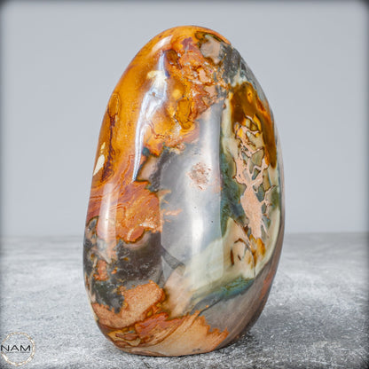 Natürliche Polychrome Jaspis Kristall-Freiform - 570,17g