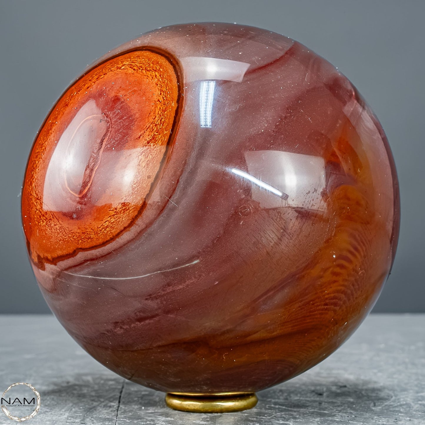 Natürliche Polychrome Jaspis Kristall-Kugel -1685,77g