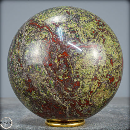 Natürliche Drachenblut-Jaspis Kugel aus Australien - 2860,59g