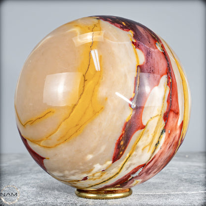 Natürliche Mookait Kugel aus Australien - 2754,17g