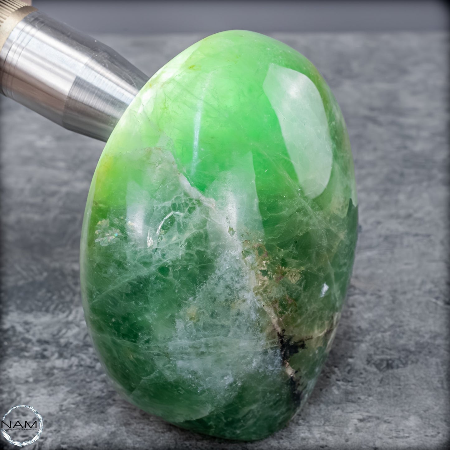 Natürliche Grüne Fluorit-Kristall Freiform - 934,99g