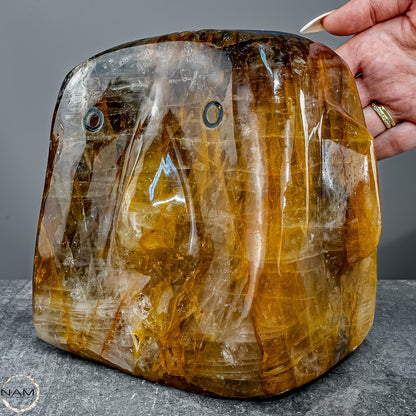 Healer-Quarz „Stone Head“ – Ein außergewöhnliches Sammlerstück -6740,28g