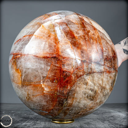 Feuer & Healer Quarz – Ein Meisterwerk der Natur - 16000,01g