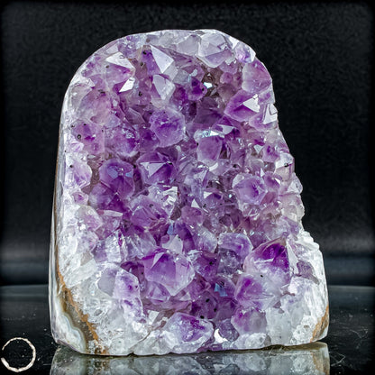 Natürliche Amethyst-Kristall Druse - 940,77g
