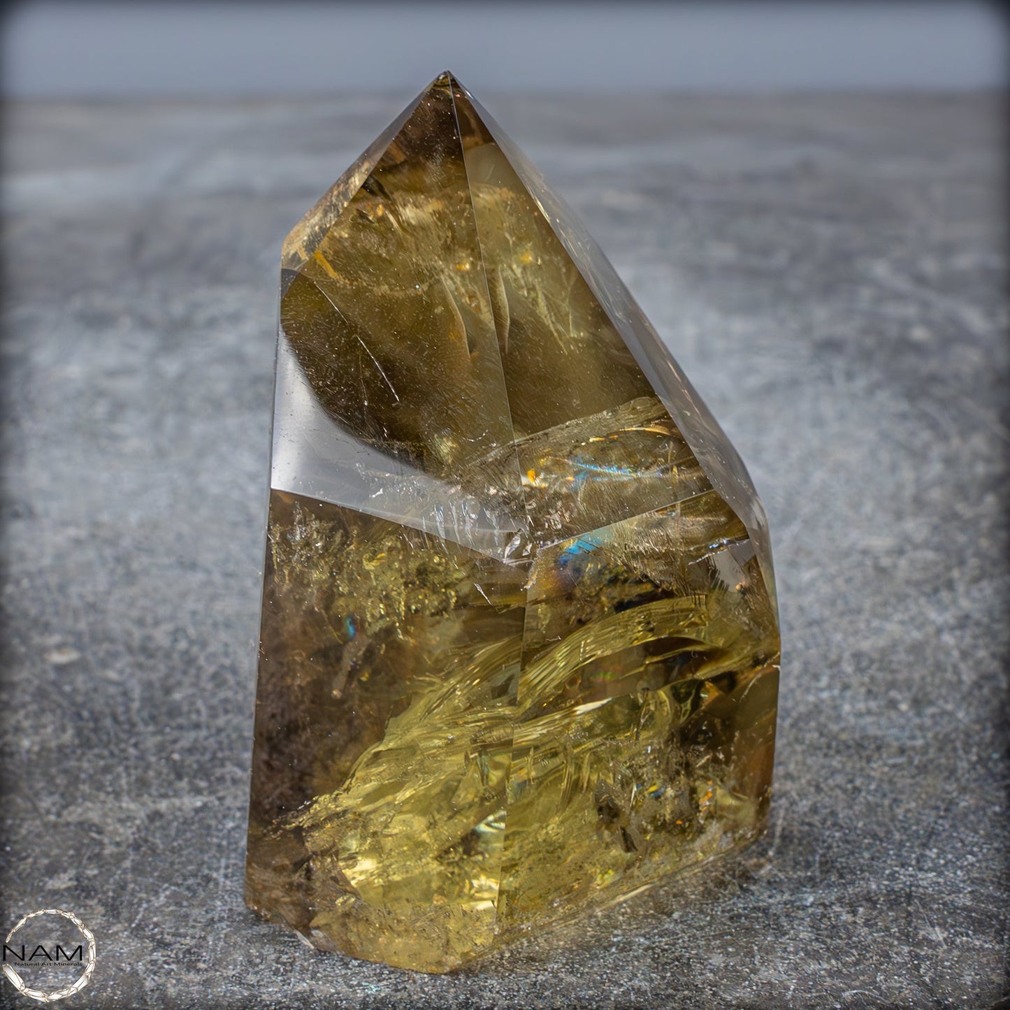 Top Qualität Transparenter Citrin Kristall - Brasilien - 263,85g