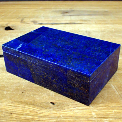 Lapislazuli Schmuckkästchen/Box - 751.19 g - 146×96×47 mm