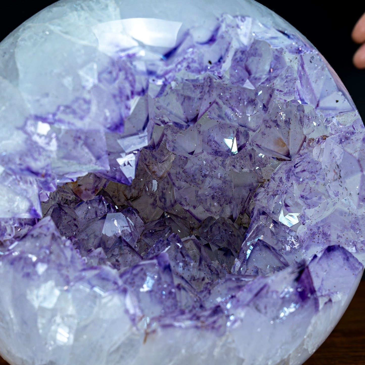 Sehr Große Amethyst Kugel Druse  – 11904,71g