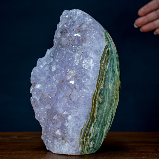 Natürliche Amethyst-Jaspis-Achat Kristall Freiform/Druse - 2309,76g