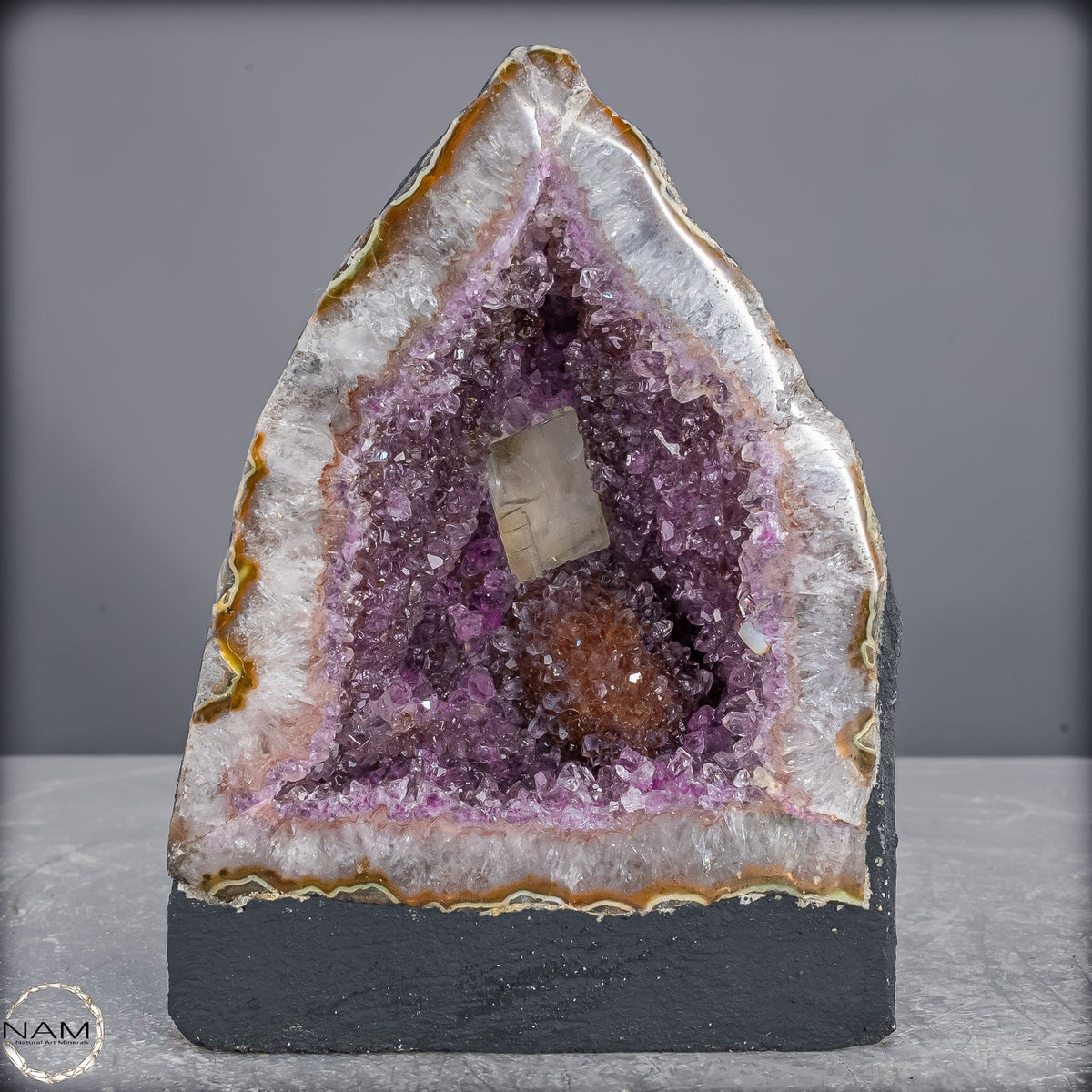 Amethyst-Druse Kathedrale – Naturwunder aus Uruguay –1663,29g