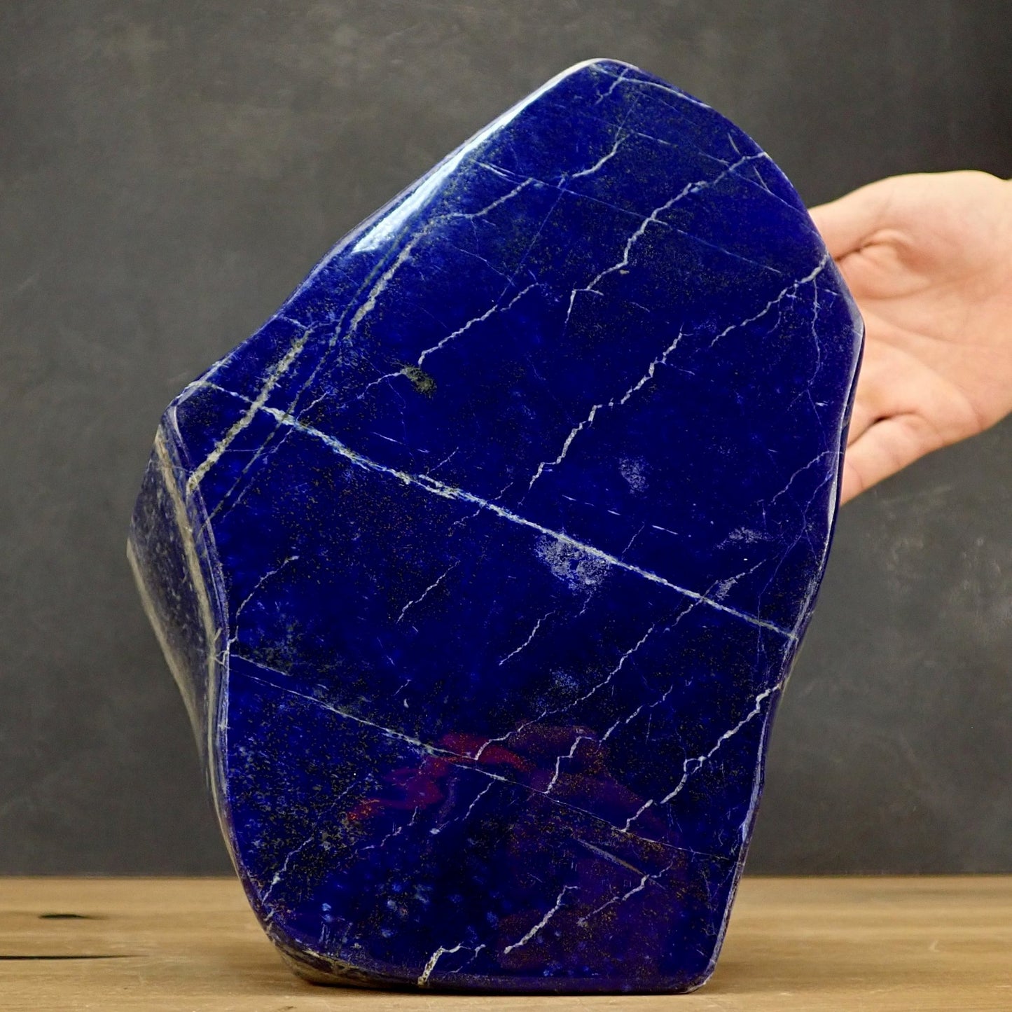 Große Dekorative Blaue Lapislazuli-Freiform - 5146,81g