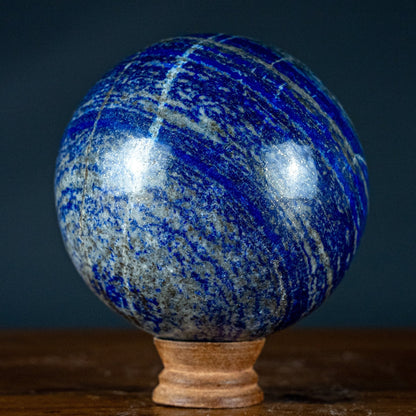 Natürliche Lapislazuli-Kristall-Kugel - 2668,81g - 120mm