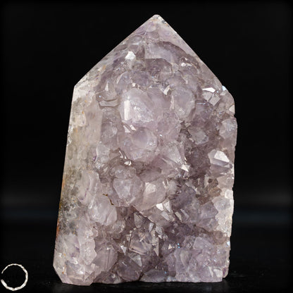 Natürliche Amethyst-Kristall Druse/Spitze - 621,99g