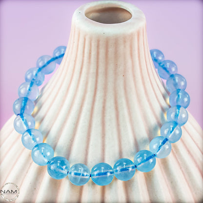 Zartes Aquamarin Armband – 18,89g 94,45ct