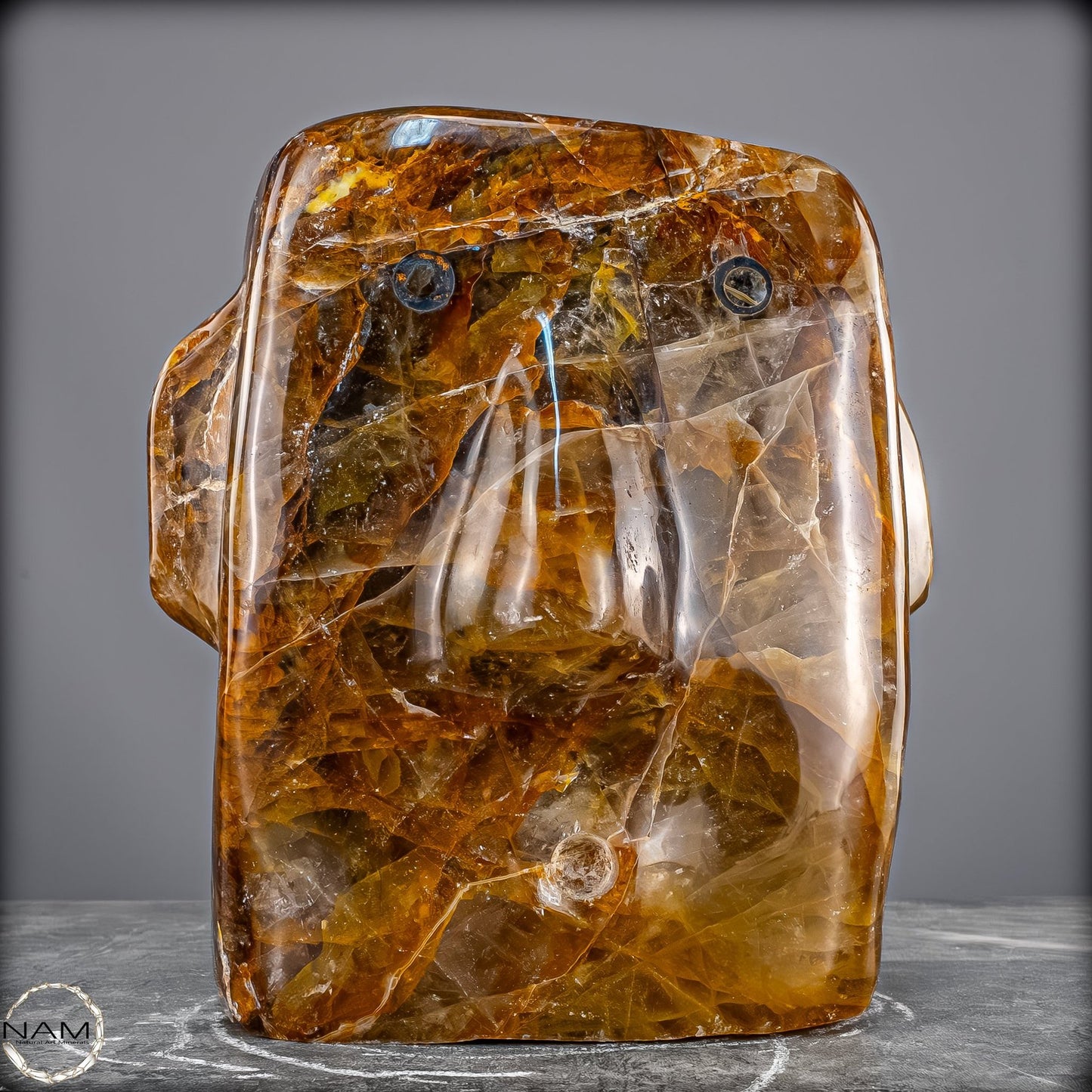 Healer-Quarz „Stone Head“ – Ein außergewöhnliches Sammlerstück -10701,26g