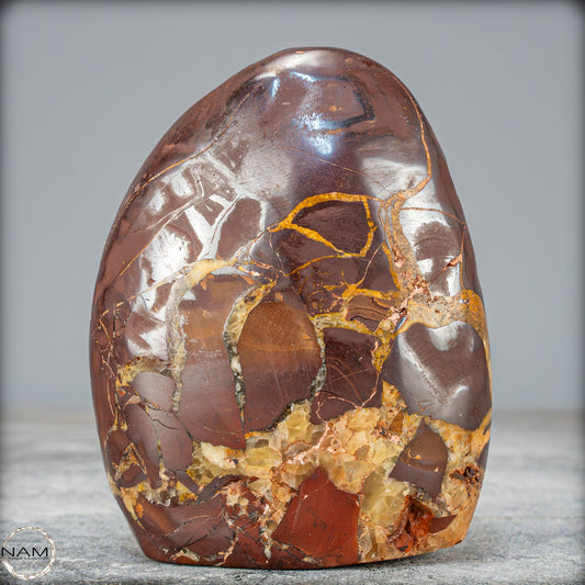 Natürliche Simbirzit-Kristall Freiform aus Russland - 444,83g