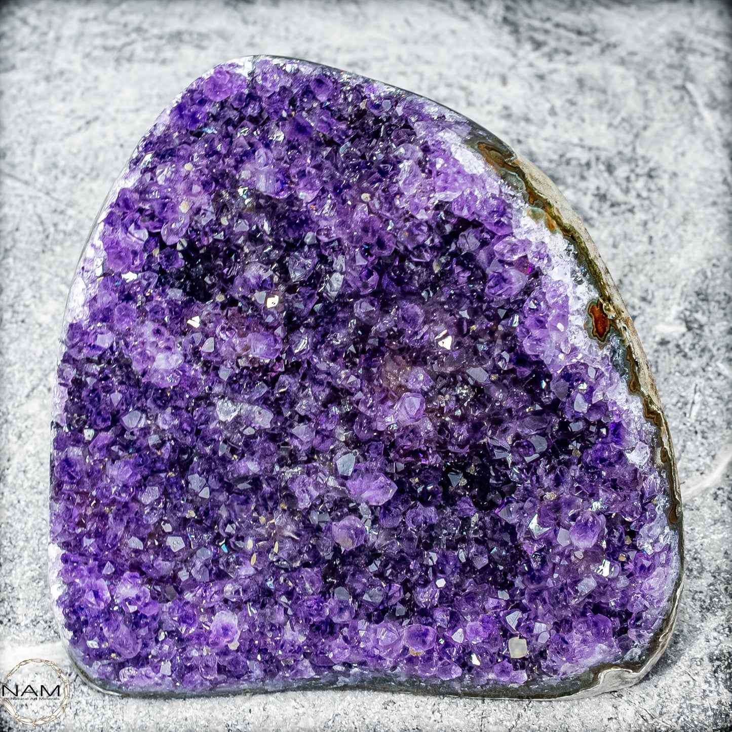 Natürliche Amethyst-Kristall Druse - 815,69g