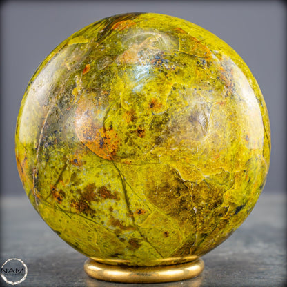 Natürliche Grüne Opal-Kristall Kugel - 736,79g