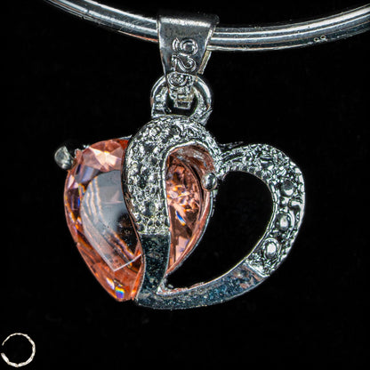 Topas Herzanhänger aus 925er Silber Mystische Perfektion - 2,05g 10,25ct