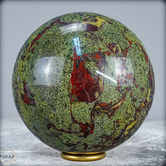 Natürliche Drachenblut-Jaspis Kugel aus Australien - 2906,77g - 131mm