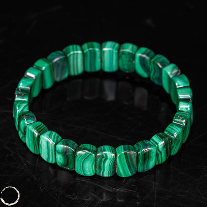 Natürlicher Malachit Armreif – Ein Meisterwerk der Natur 31,05g - 155,25ct