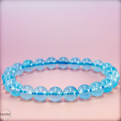 Zartes Aquamarin Armband – 18,89g 94,45ct