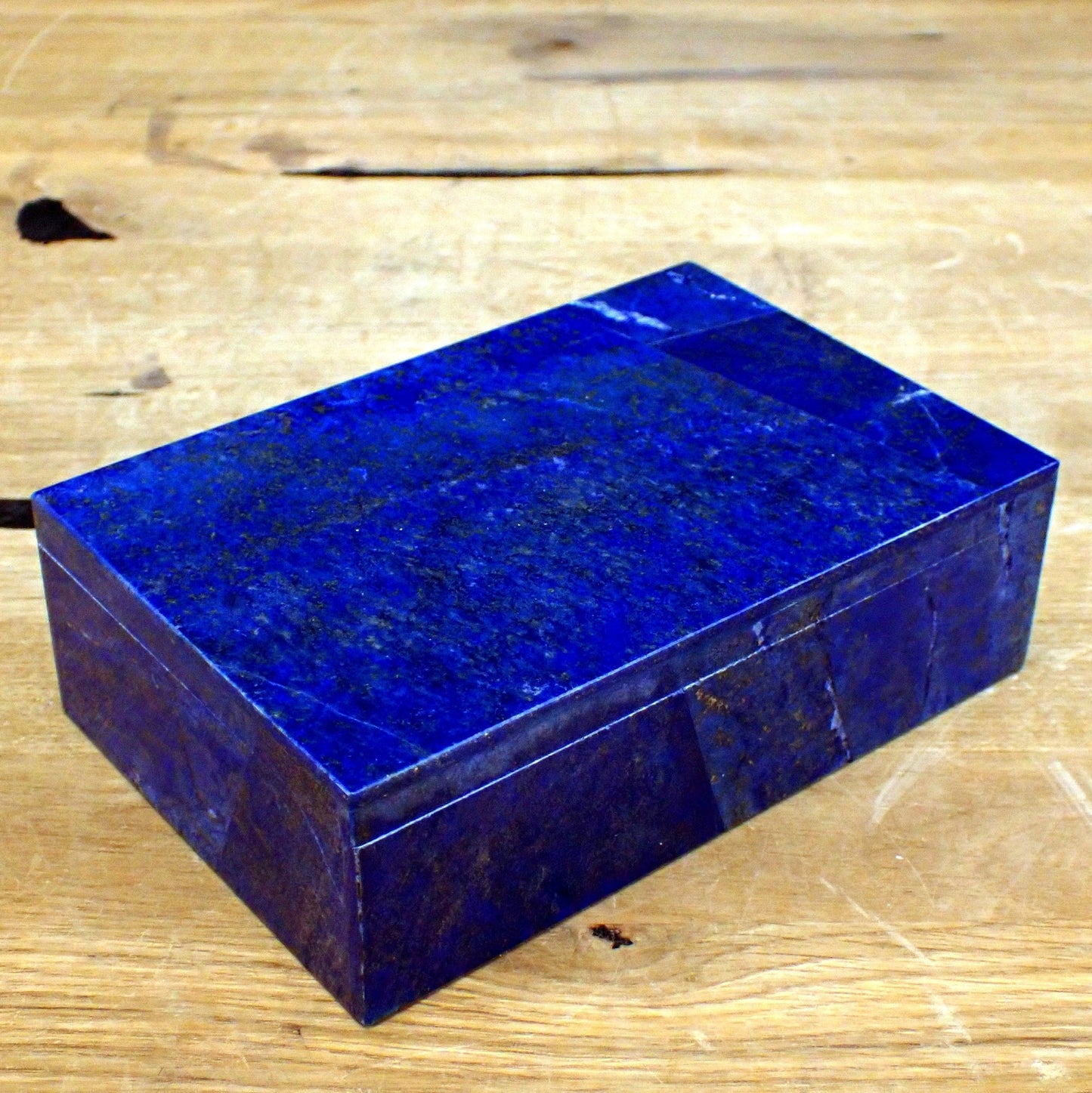 Lapislazuli Schmuckkästchen/Box - 751.19 g - 146×96×47 mm