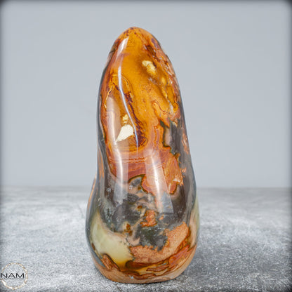 Natürliche Polychrome Jaspis Kristall-Freiform - 570,17g