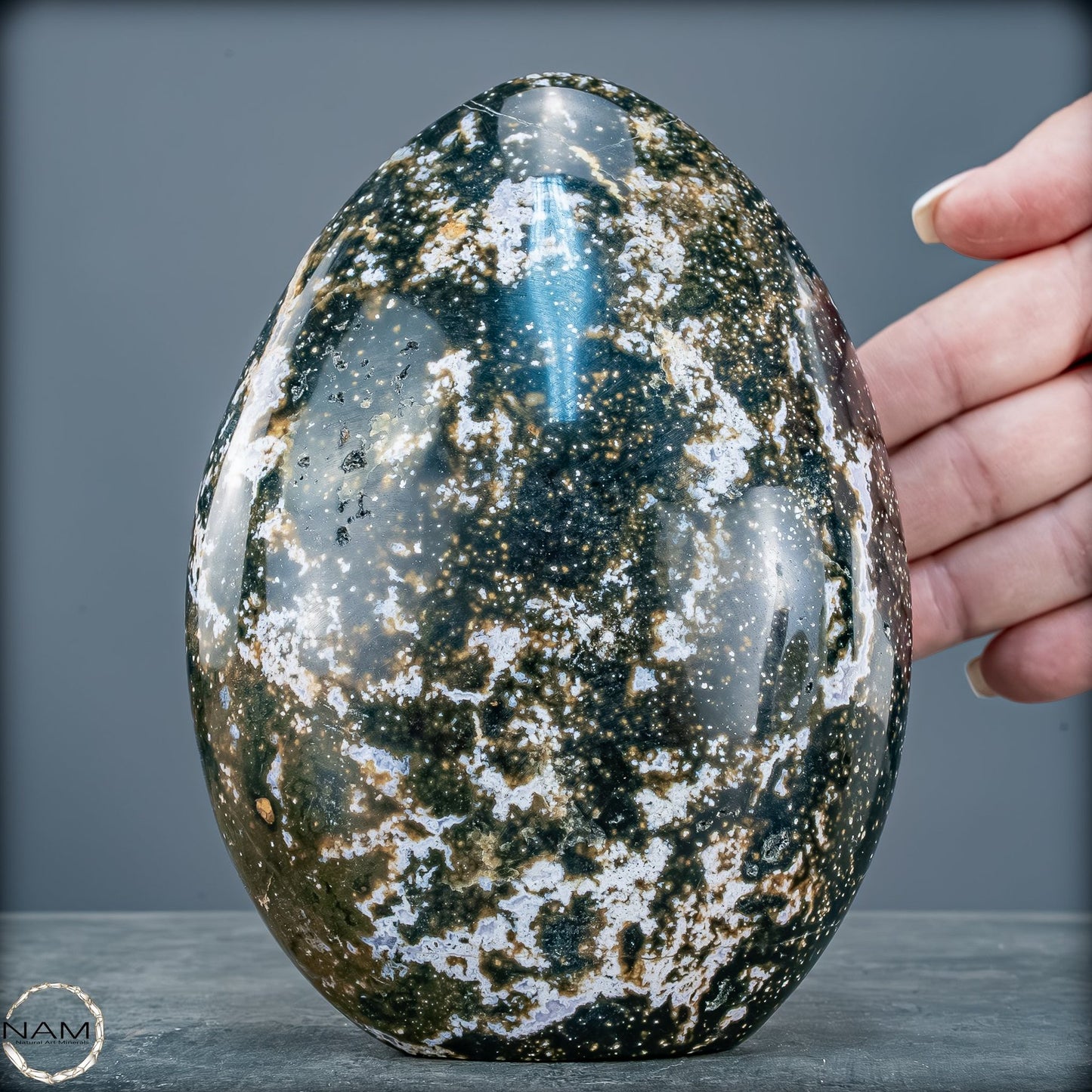 Ocean Jaspis-Achat Freiform - 1655,19g