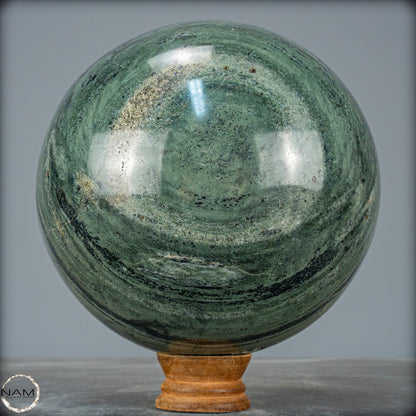 Natürliche Gebänderte Kambaba-Kristall (Eldarit) Kugel -5265,53g