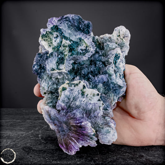 Blumen-Amethyst – Ein faszinierendes Kristallkunstwerk –580,68g