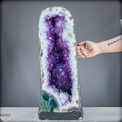 Amethyst-Druse–Naturkunst voller Kristallenergie- 40081,33g