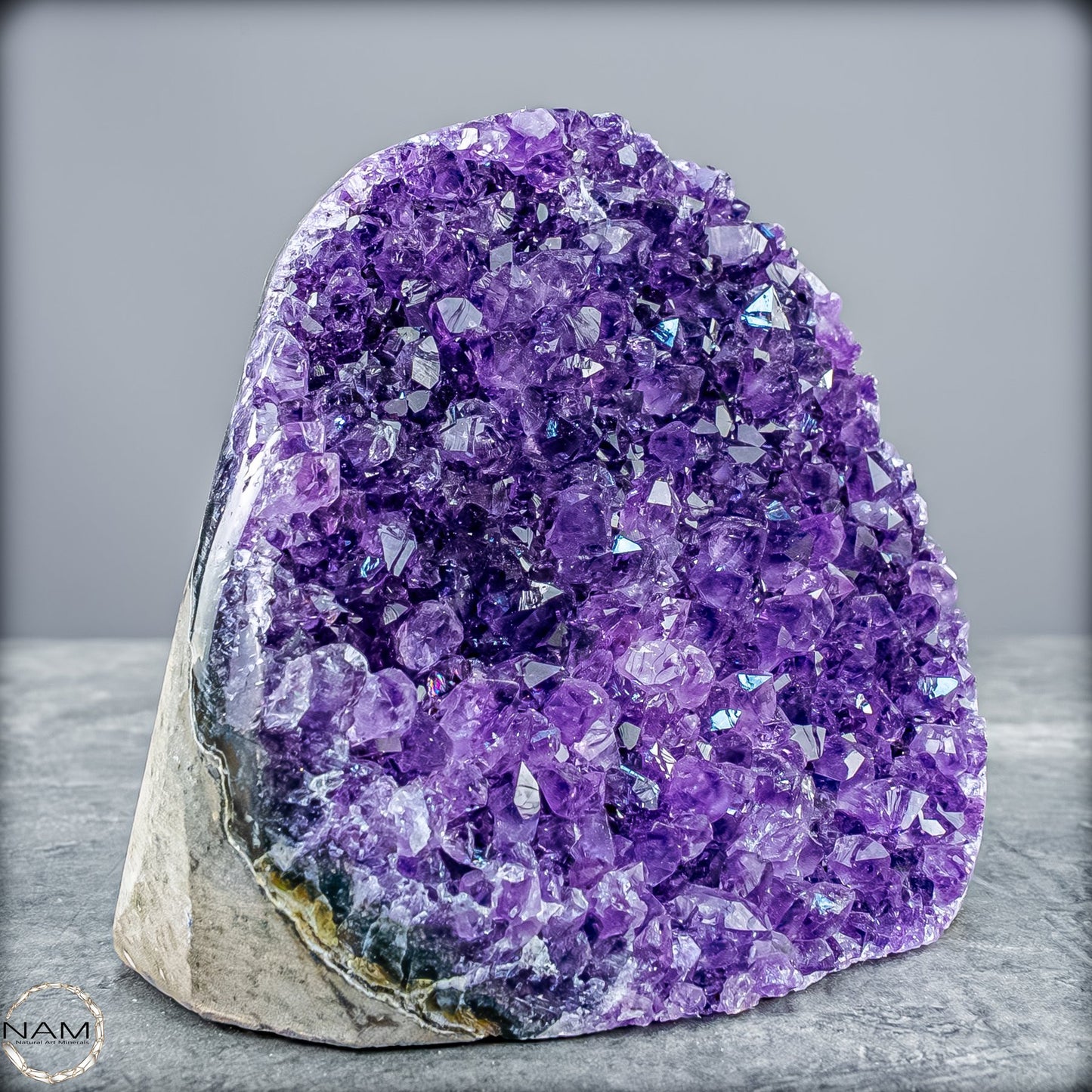 Natürliche Amethyst-Kristall Druse - 782,16g