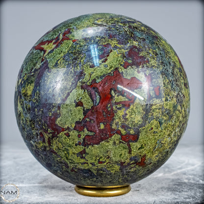 Natürliche Drachenblut-Jaspis Kugel aus Australien - 2906,77g - 131mm