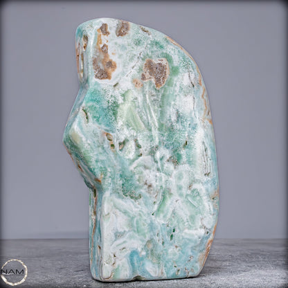Natürlicher Blau-Grüne Aragonit Kristall-Freiform - 1173,29g