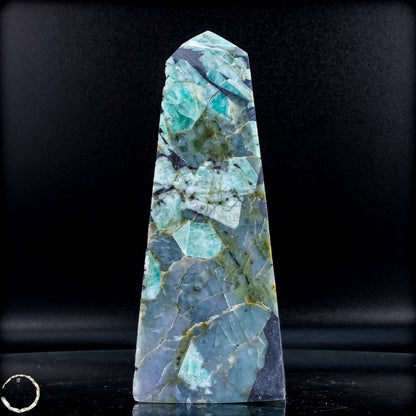 Natürlicher Smarag-Obelisk aus Kolumbien - 467,57g