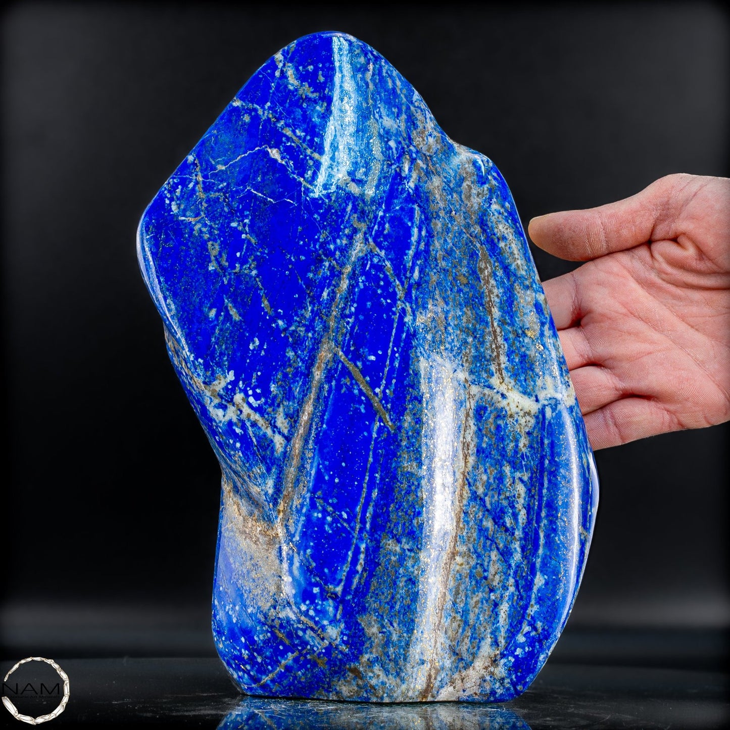 Natürliche Lapislazuli Kristall-Freiform - 3684,52g