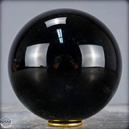 Natürliche Schwarze Obsidian Kristall-Kugel - 2884,59 g