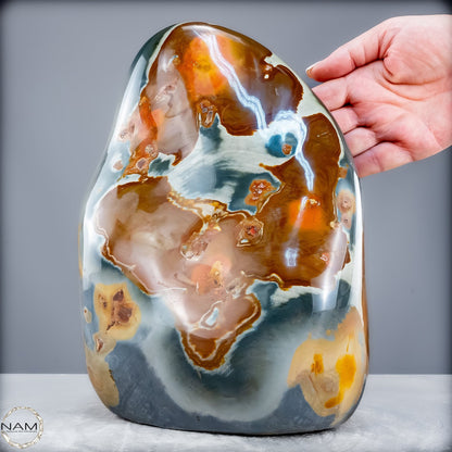Natürliche Polychrome Jaspis Kristall-Freiform - 6775,15g
