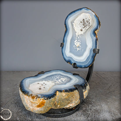 Natürliche Achat-Kristall Drusen-Schale - 5464,46g
