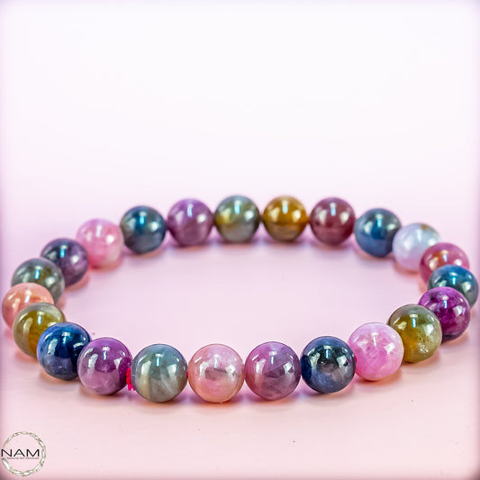 Exklusives Regenbogen-Turmalin Armband  –29,20g 146ct