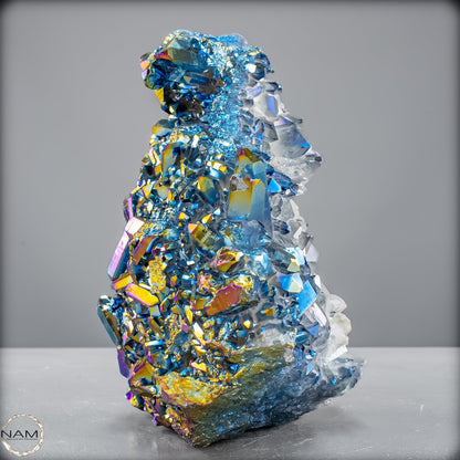 Aura Cluster – Regenbogenkristall voller Energie und Magie – 2157,42g