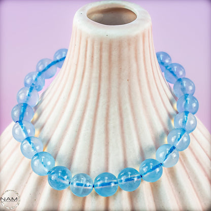 Zartes Aquamarin Armband – 18,89g 94,45ct