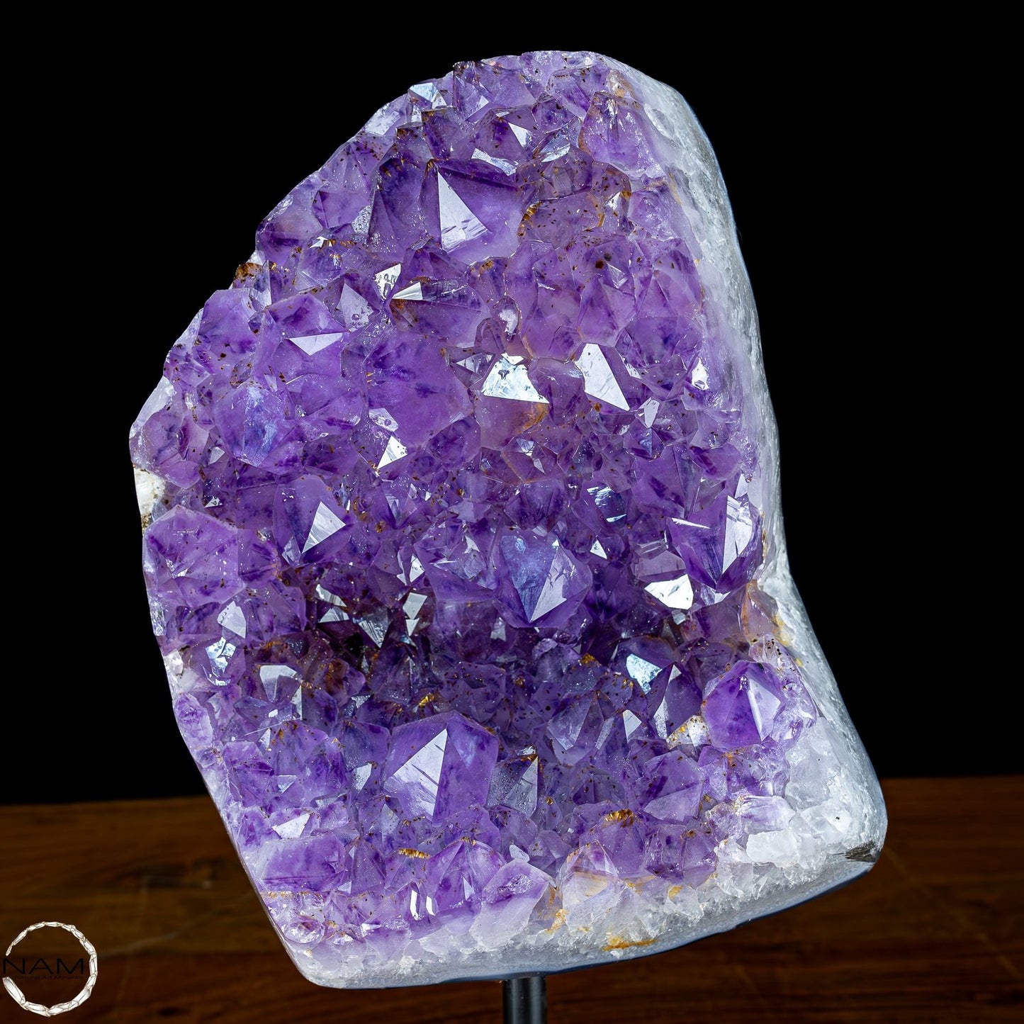 Natürliche Amethyst-Kristalle/Druse auf Ständer - 5093,15g