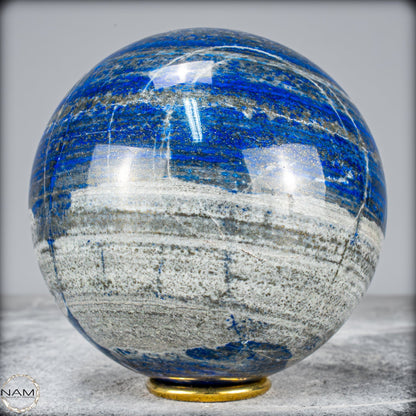 Natürliche Lapislazuli-Kristall-Kugel - 2526,37g - 127mm